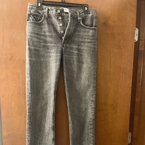 AGOLDE size 26 Lana Straight Jeans